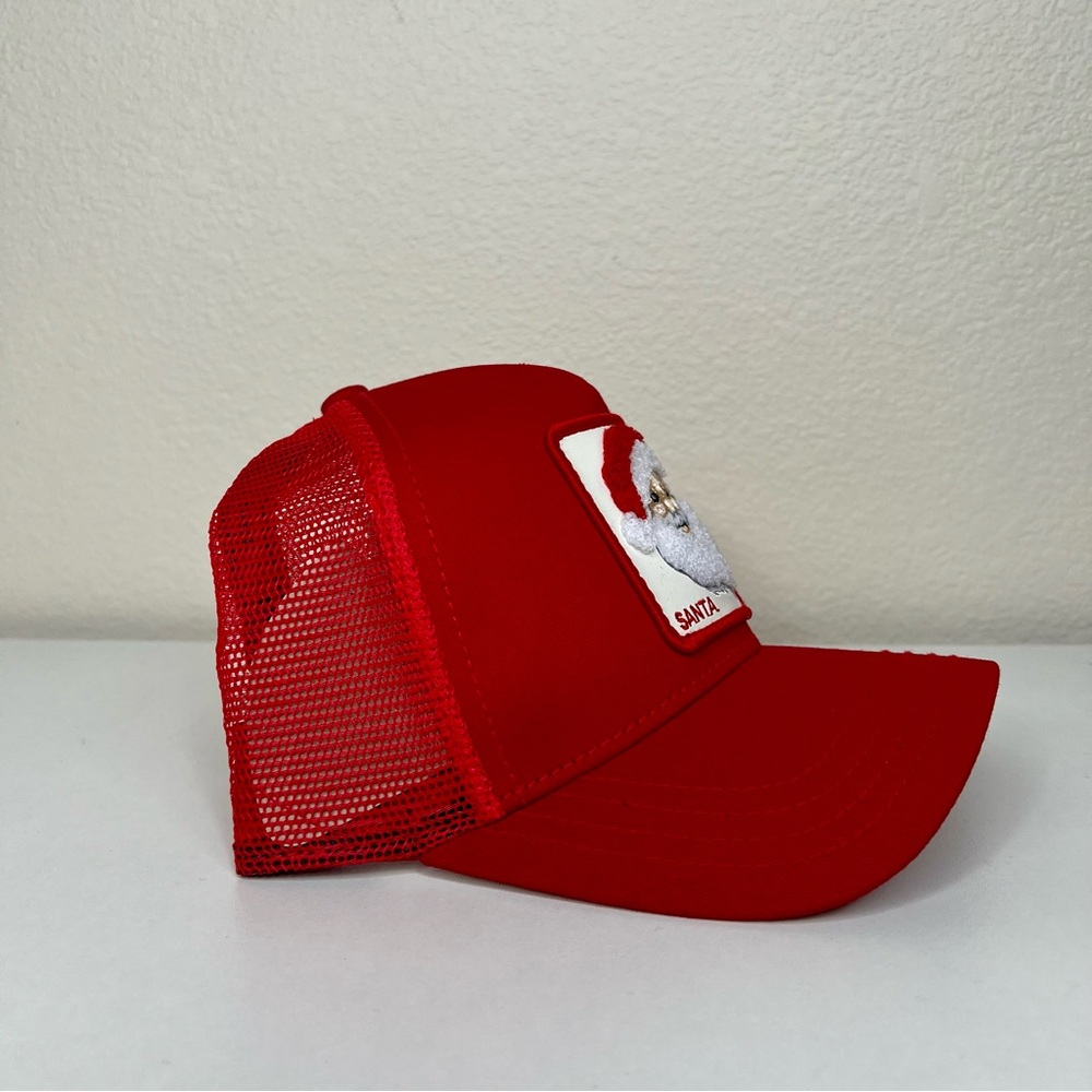 Goorin Bros. SANTA Mr. Claus LIMITED EDITION SOLD OUT Christmas Trucker Hat NEW - Picture 5 of 9